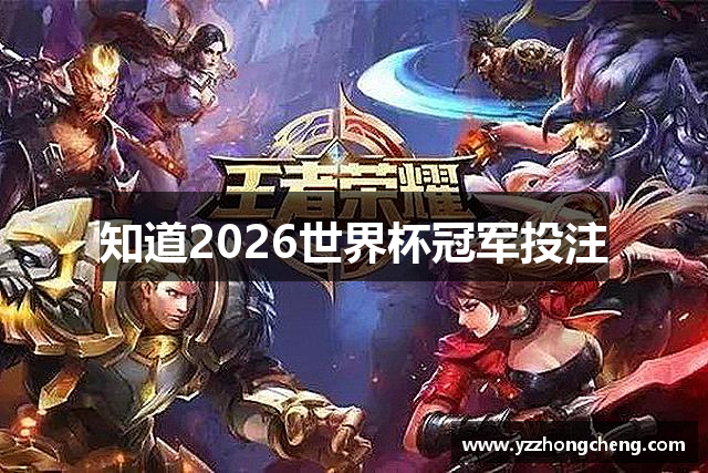 知道2026世界杯冠军投注